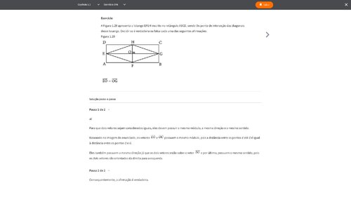 Resolução do livro Vetores e Geometria Analítica