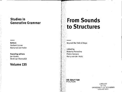 From Sounds to Structures Beyond the Veil of Maya