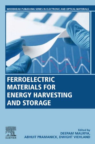 Ferroelectric Materials for Energy Harvesting and Storage
