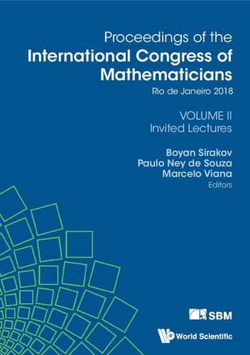 Proceedings of the International Congress of Mathematicians Volume 2 Invited lectures (ICM 2018)
