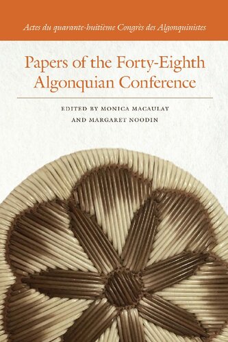 Papers of the Forty-Eighth Algonquian Conference