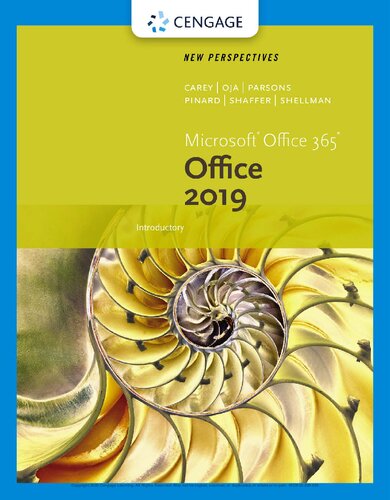 New Perspectives Microsoft Office 365 & Office 2019 Introductory