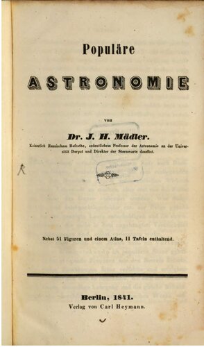 Populäre Astronomie