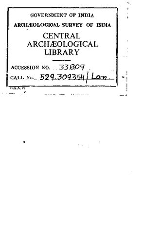 Benno Landsberger - Der Kultische Kalender.