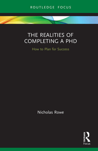 The Realities of Completing a PhD: How to Plan for Success