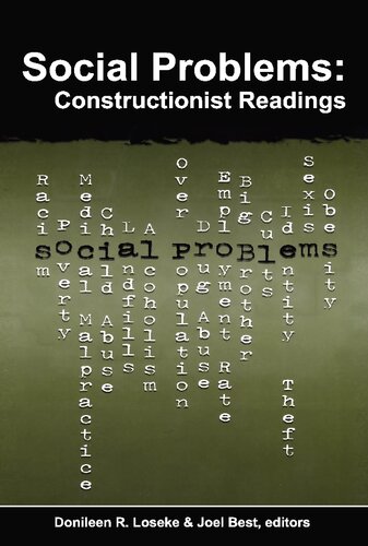 Social Problems: Constructionist Readings