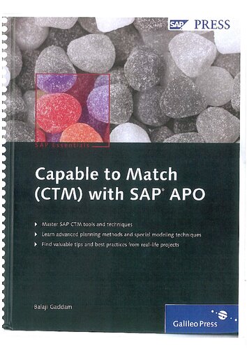 Capable to Match (CTM) with SAP APO