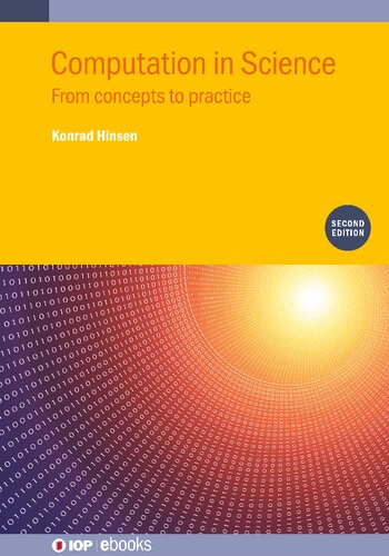 Computation in Science (Second Edition): From concepts to practice