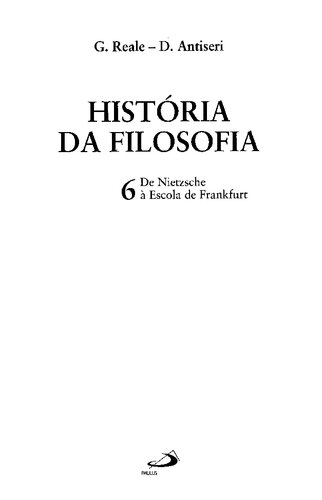 De Nietzsche À Escola De Frankfurt