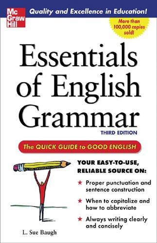 Essentials of English grammar : the quick guide to good English