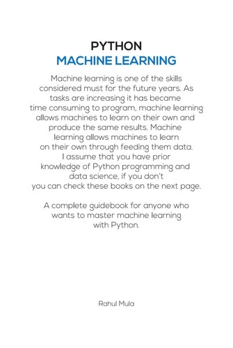 Machine Learning Made Easy Using Python