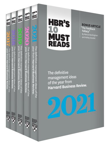 5 years of Must Reads from HBR. HBR’S 10 Must Reads