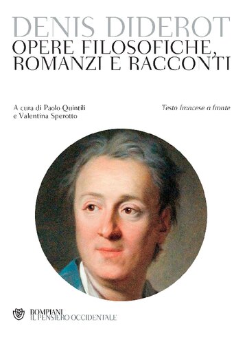 Opere filosofiche, romanzi e racconti. Testo francese a fronte
