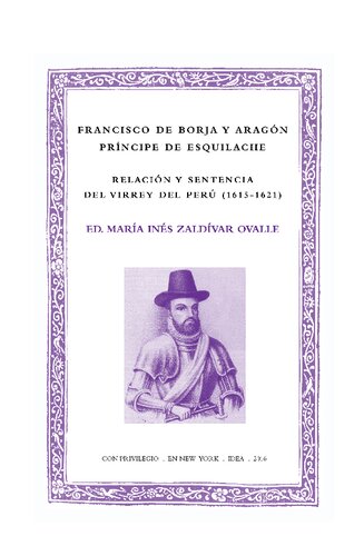 Relación y sentencia del virrey del Perú (1615-1621)