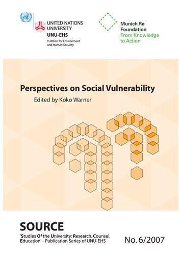 Perspectives on social vulnerability