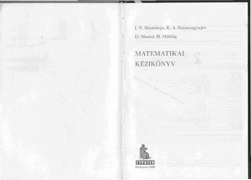 Matematikai kézikönyv