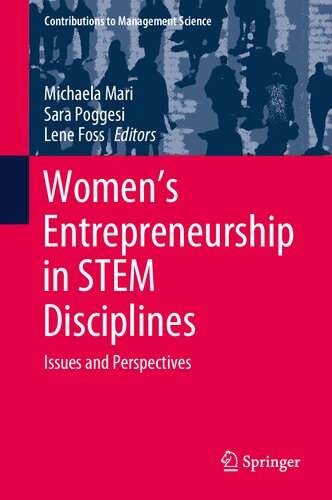 Women's Entrepreneurship in STEM Disciplines: Issues and Perspectives