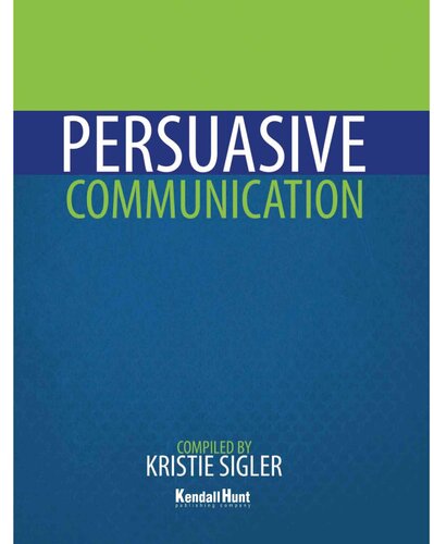 Persuasive Communication
