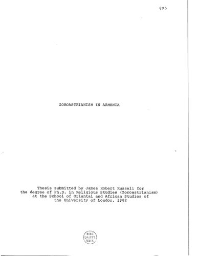 Zoroastrianism in Armenia