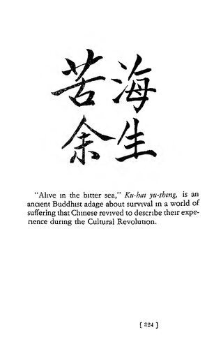 China-Alive In The Bitter Sea