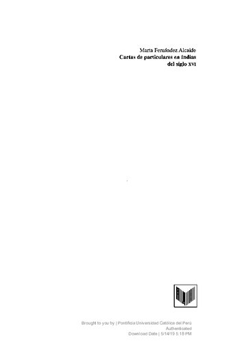 Cartas particulares en Indias. Edición y estudio discursivo.