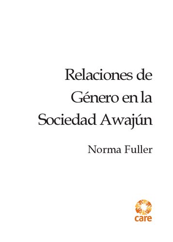 Relaciones de género en la sociedad Awajún