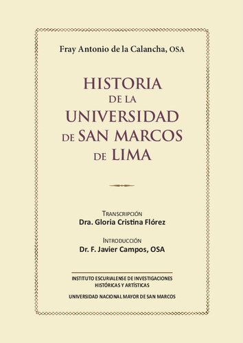 Historia de la Universidad de San Marcos de Lima