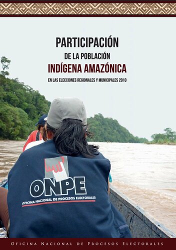 Participación de la población indigena amazónica en las elecciones regionales y municipales, 2010