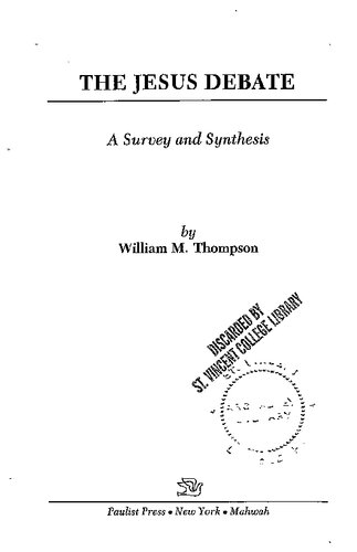 The Jesus debate: a survey and synthesis /