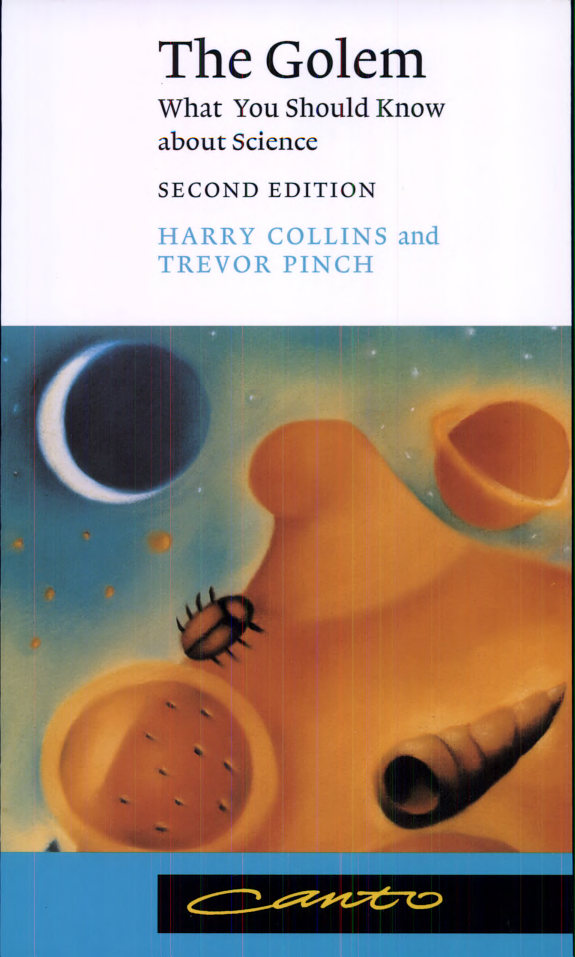 The Golem: What You Should Know about Science