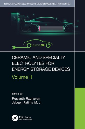 Ceramic and Specialty Electrolytes for Energy Storage Devices