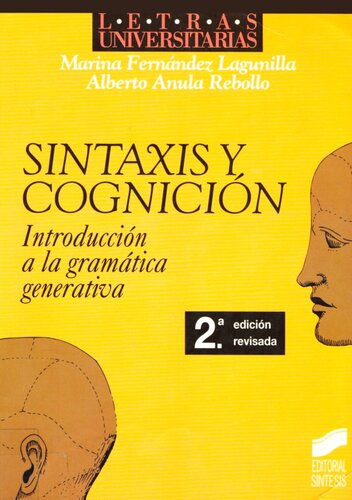 Sintaxis y cognición. Introducción a la gramática generativa
