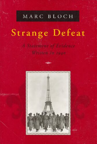 Strange Defeat: A Statement of Evidence Written in 1940