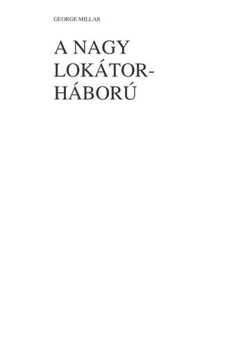 A nagy lokátorháború