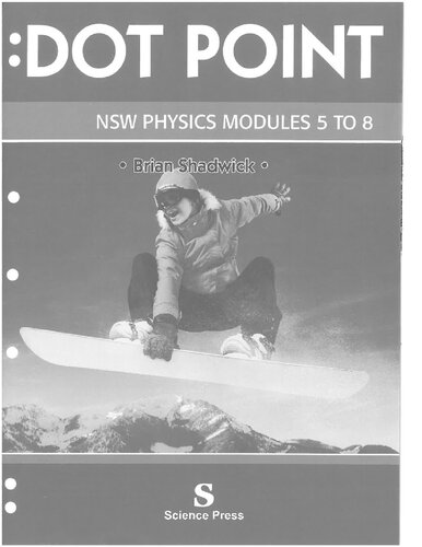 Dot Point NSW Physics Modules 5 to 8
