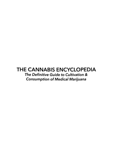 The Cannabis Encyclopedia