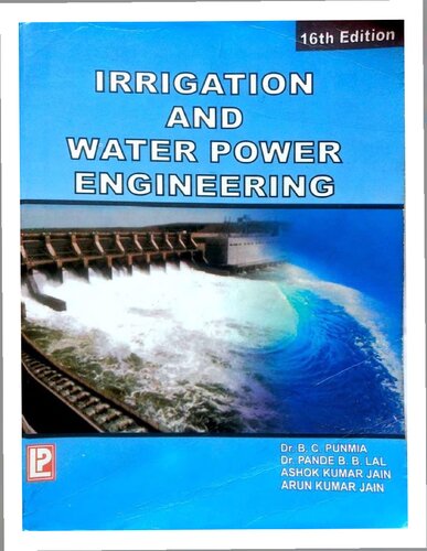 Irrigation and Water Power Engineering