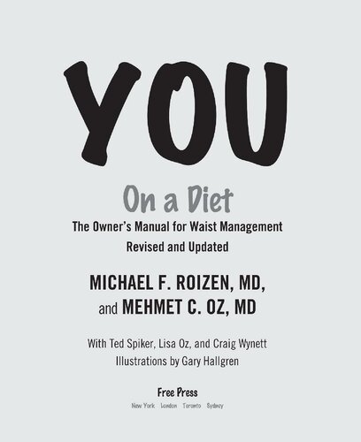 YOU: On A Diet: The Owner's Manual for Waist Management