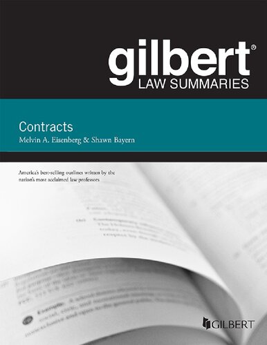 Gilbert Law Summaries on Contracts