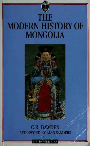 Modern History Of Mongolia (KPI Paperbacks)