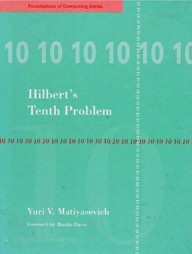 Hilbert's 10th Problem