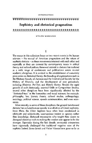 Sophistry and Rhetorical Pragmatism