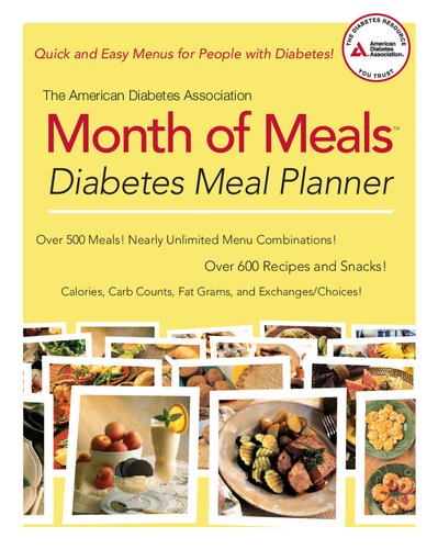 The American Diabetes Association Month of Meals Diabetes Meal Planner