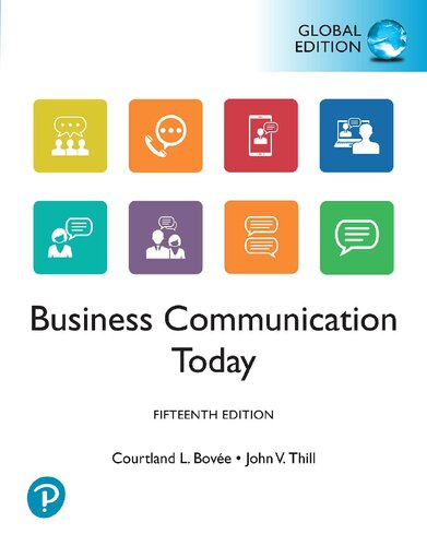 Business Communication Today, Global Edition