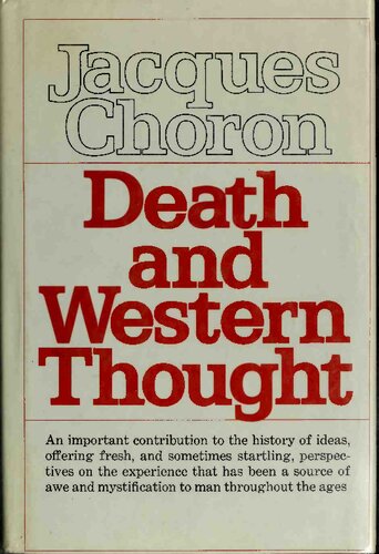 Death and Western Thought