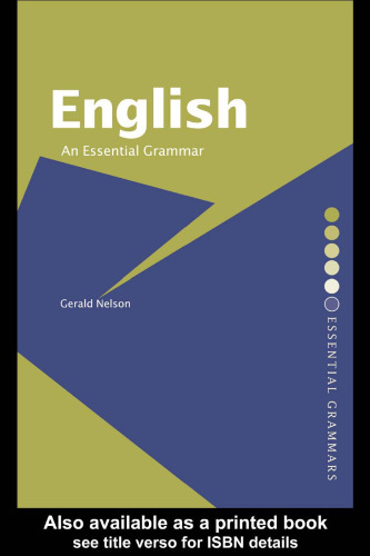English: An Essential Grammar