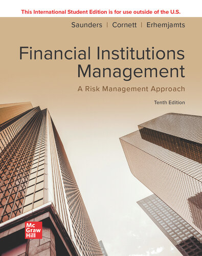 ISE Financial Institutions Management: A Risk Management Approach (ISE HED IRWIN FINANCE)
