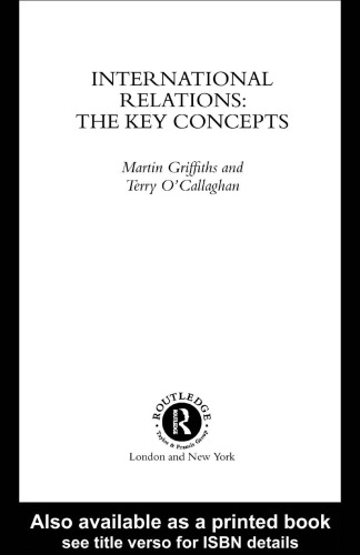 International Relations: The Key Concepts ()