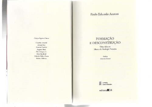Formação e Desconstrução: uma visita ao Museu da Ideologia Francesa