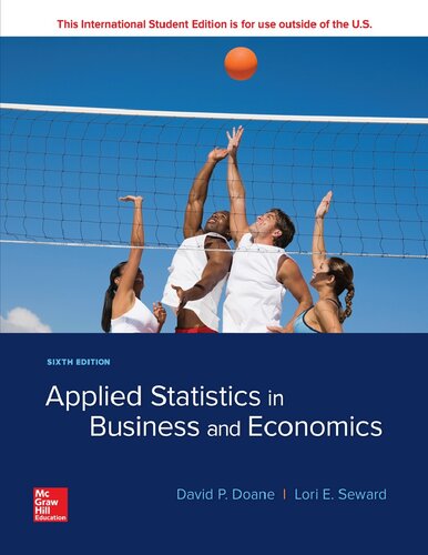 Applied Statistics Business Economics
